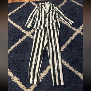 Beetlejuice youth Halloween costume large